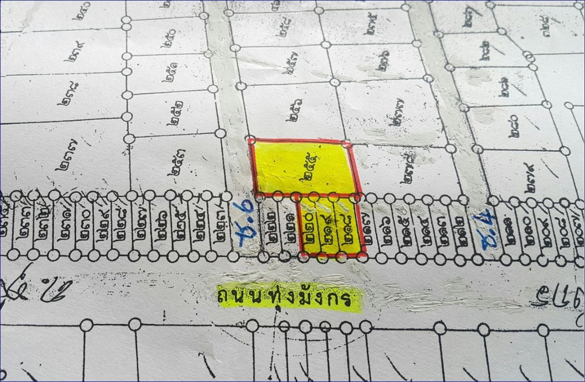 picture Land located on Thung Mangkon Soi 6, Chim Phli Subdistrict, Taling Chan District, Bangkok. - 3/5