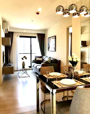 Condos for rent : For Rent Condo LIFE ASOKE Building 1, Floor 16,2 bed room, Room size 55 sqm