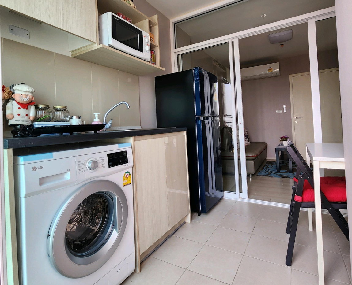 รูป 🔥 Aspire Rattanathibet 1 ห้องใหญ่ 31 ตร.ม. ชั้น 14 เพียง 8,500 บาท ✨ ใกล้ MRT สายสีม่วง ทำเลนนทบุรี คุ้มมาก พร้อมเข้าอยู่ 🏙️ - รูปที่ 8/10