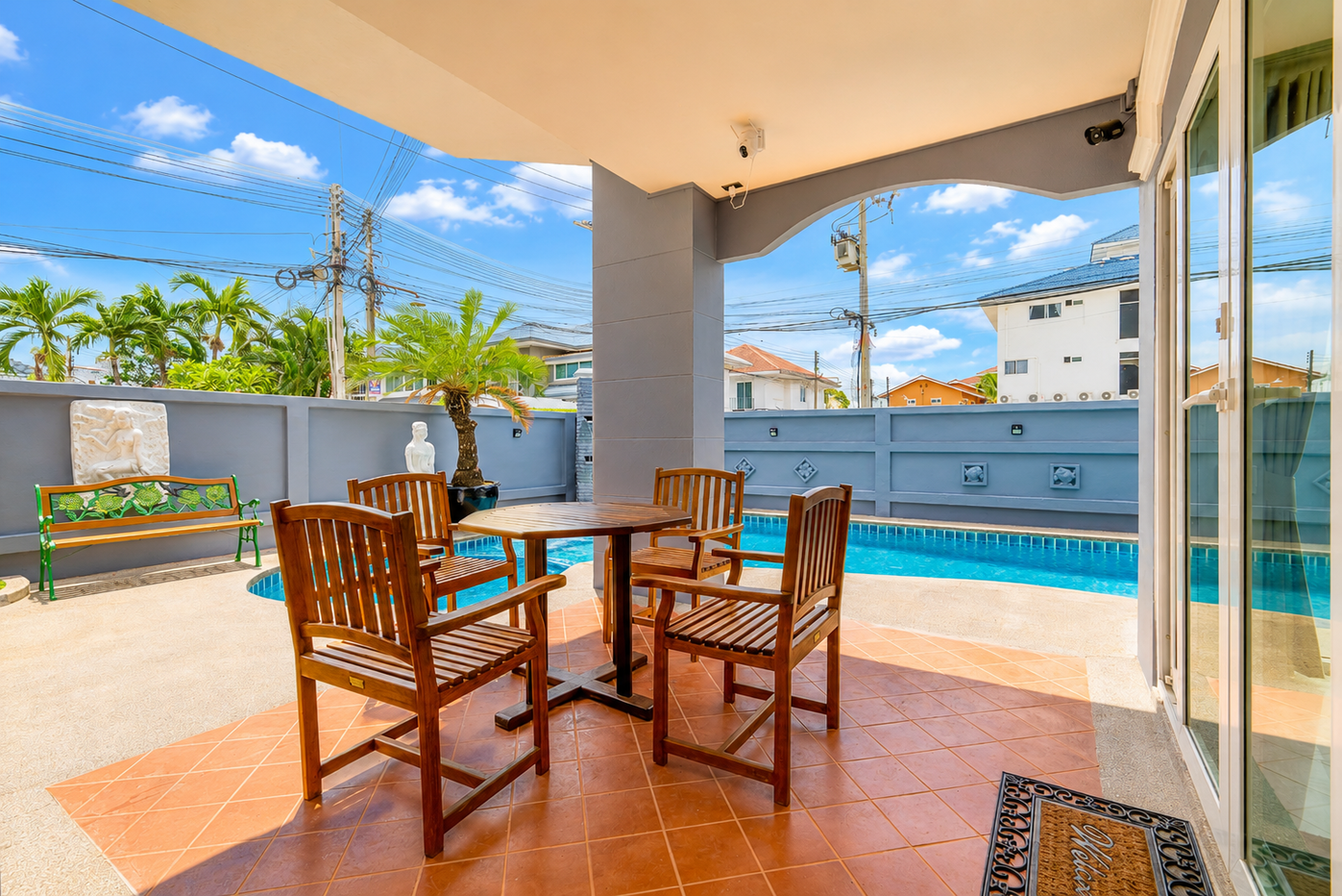 รูป Luxury Pool Villa for Rent in Chaiyaphruek East Pattaya 5Bedroom - รูปที่ 16/19