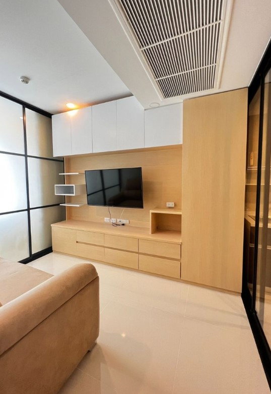 รูป ให้เช่า คอนโดศุภาลัย พรีเมียร์ เจริญนคร Supalai Premier Charoen Nakhon 1 ห้องนอน Plus ขนาด 48 ตร.ม. เครื่องใช้ไฟฟ้าครบ เฟอร์นิเจอร์จัดเต็ม ชั้น7 - รูปที่ 15/18