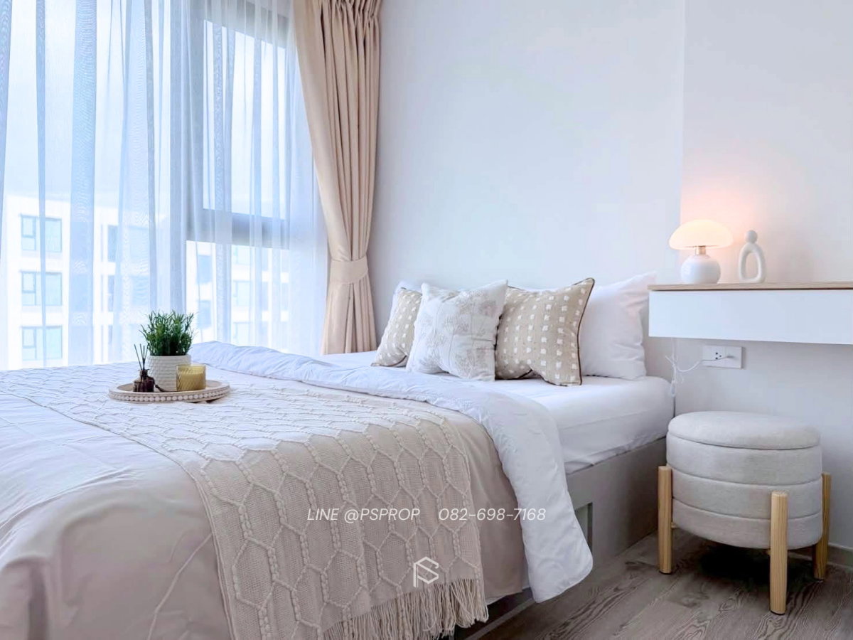 รูป คอนโดเช่าบางแสน ใกล้ ม.บูรพา ห้องสวยพร้อมอยู่ Kave Coco (เคฟโคโค่) ✅ พร้อมเข้าอยู่  #CR0491 - รูปที่ 2/10
