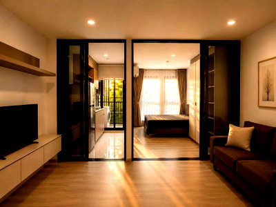 Condos for rent : Rent Aspire Itsaraphap New Condo, MRT Steps Away