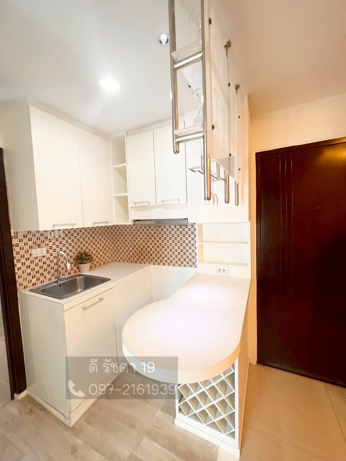 รูป ให้เช่าดี รัชดา 19 คอนโดใกล้รถไฟฟ้า MRT รัชดาภิเษก  📞097-2161939 - รูปที่ 5/11