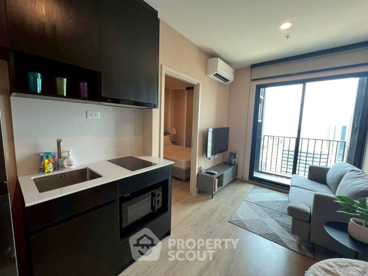 รูป คอนโด 1 ห้องนอน ชั้นสูง 33 Nue District R9 ขนาด 27 ตร.ม. ใกล้ MRT พระราม 9 200 ม. (ID 3062918) - รูปที่ 2/7