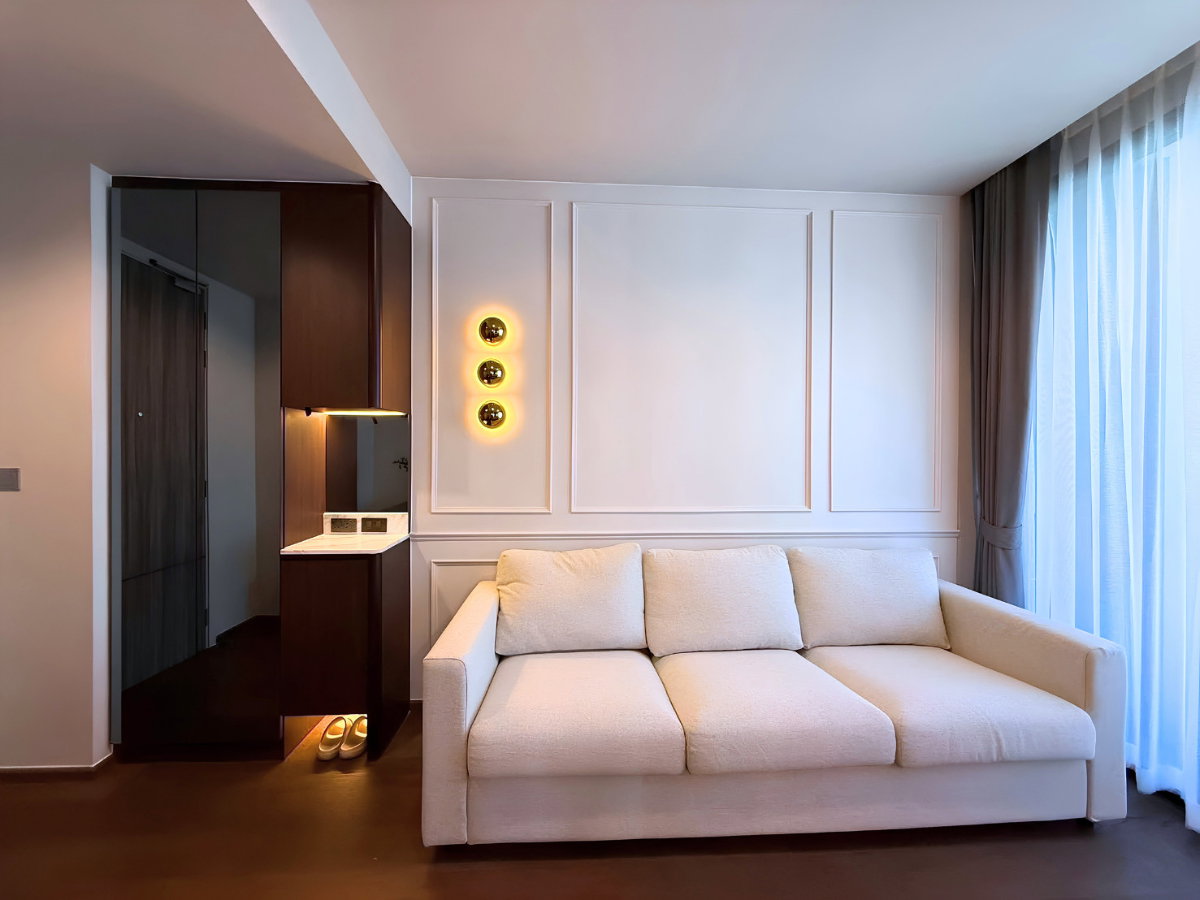 รูป 🔥 IDEO Q Sukhumvit 36 ห้องใหญ่ Luxury 46 ตร.ม. ใกล้ BTS ทองหล่อ เพียง 45,000 บาท ✨ 1 ห้องนอน ชั้น 9 ทำเลสุขุมวิท Prime  พร้อมเข้าอยู่ 🏙️ - รูปที่ 5/8