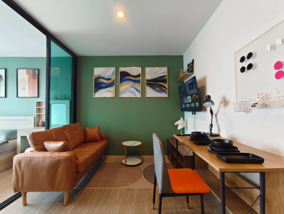 รูป OMG907  ห้องสวย [ รีเจ้นท์โฮม บางนา ] แต่งครบ - ว่าง 7 ก.ค. 69 + ขอคนพร้อมจอง - รูปที่ 3/9