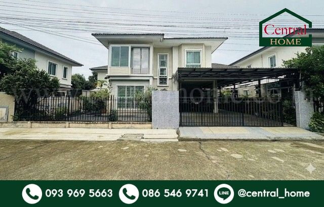 ขายบ้านเดี่ยว : บ้านเดี่ยว พฤกษาวิลเลจ ซีนเนอรี่ 28 บางใหญ่ นนทบุรี ถูกที่สุดพร้อมอยู่