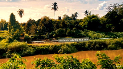 Land for sale Si Satchanalai Sukhothai : Land for Sale by the Yom River – 3,228 sqm in Hat Siao, Si Satchanalai, Sukhothai