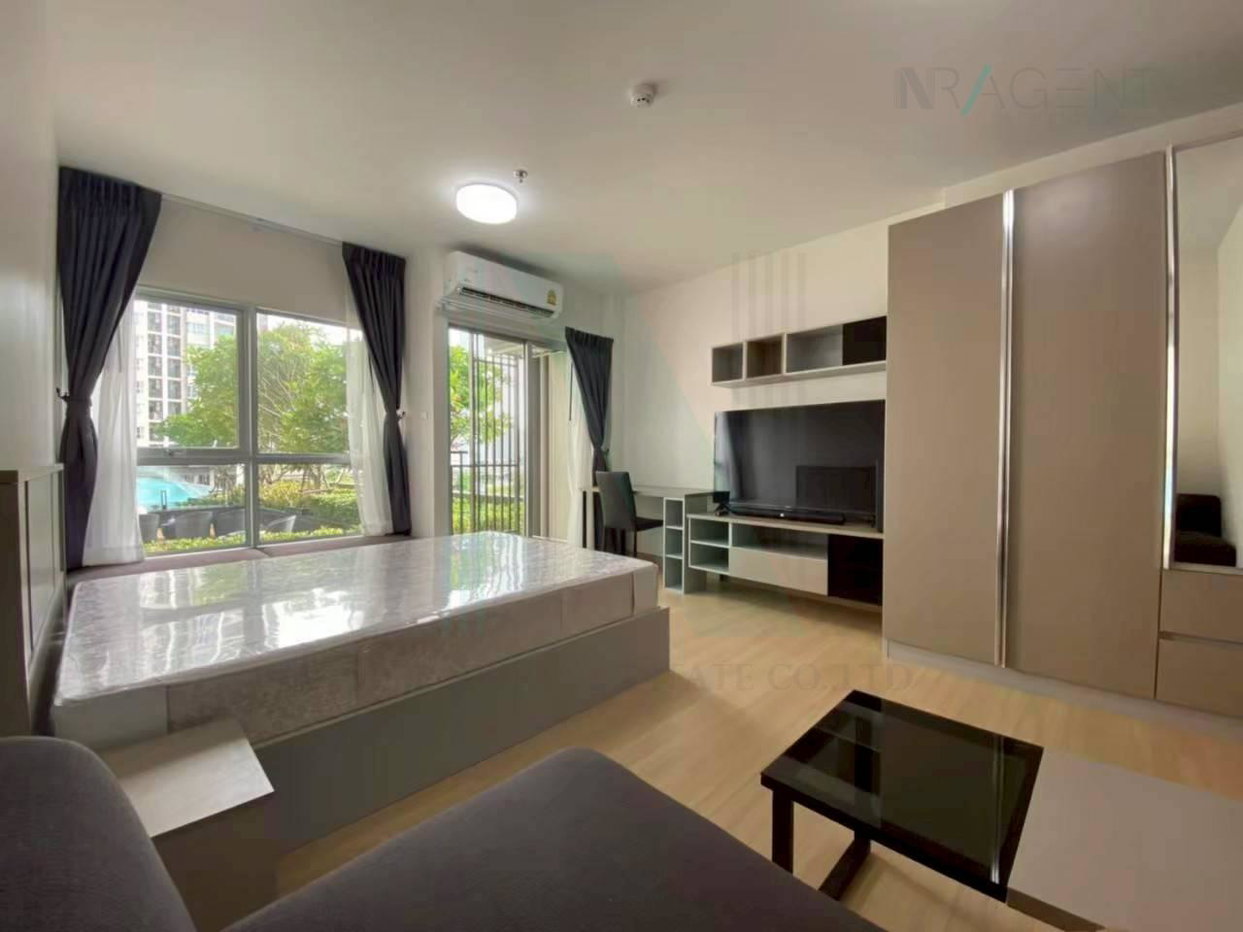 picture For Rent Condo SUPALAI VERANDA RAMA 9 Building ฺB, Floor 6,Studio, Room size 30 sqm - 4/8