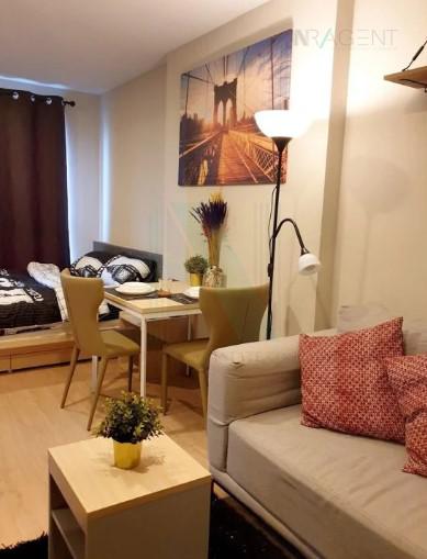 picture 🎊 For Rent Condo IDEO O2 Building A, Floor 10,Studio, Room size 28.00 sqm - 3/8