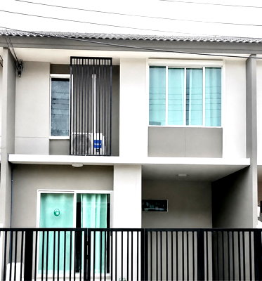เช่าทาวน์โฮม ถนนปัญญาอินทรา : ให้เช่าบ้าน Pruksa Ville 55/2 วงแหวน-รามอินทรา 