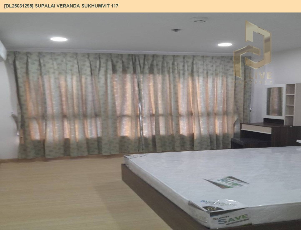 รูป DL26031295 ใหเช่าคอนโด  ศุภาลัย เวอเรนด้า สุขุมวิท 117(Supalai Veranda Sukhumvit 117) พร้อมเข้าอยู่ โทรด่วน 0800343450 LineID @952jdxxk - รูปที่ 6/11
