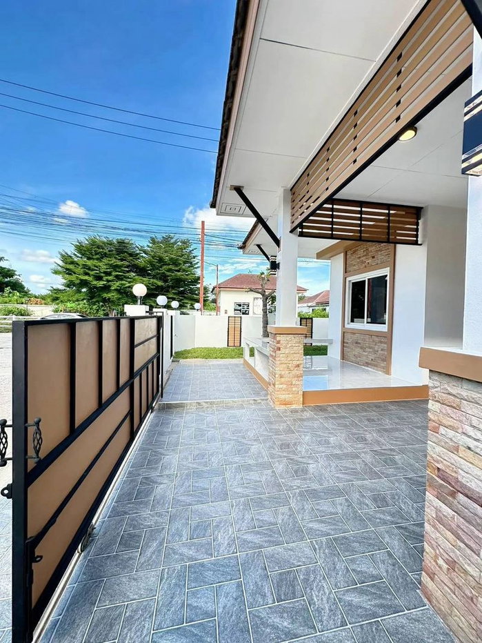 รูป บ้านเดี่ยวหลังมุม รีโนเวทใหม่ทั้งหลัง ทำเลดี หมู่บ้านสหภาพ 6 แหลมฉบัง - รูปที่ 12/17