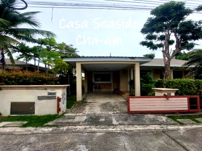 ขายบ้านเดี่ยว : ขายด่วน! บ้านเดี่ยวพร้อมอยู่ Casa Seaside ชะอำ หิ้วกระเป๋าเข้าอยู่ได้เลย หรือจะซื้อลงทุน 