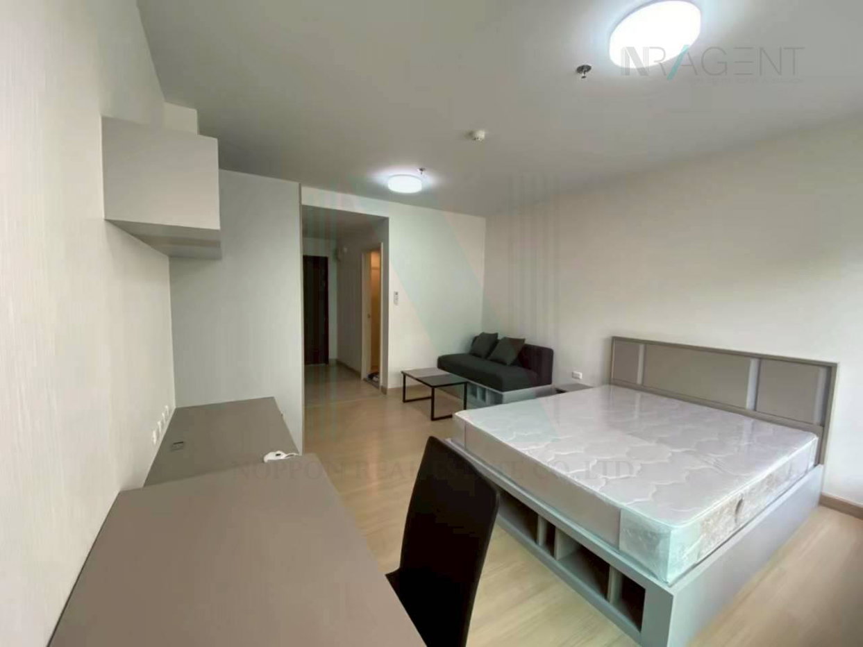 picture For Rent Condo SUPALAI VERANDA RAMA 9 Building ฺB, Floor 6,Studio, Room size 30 sqm - 5/8