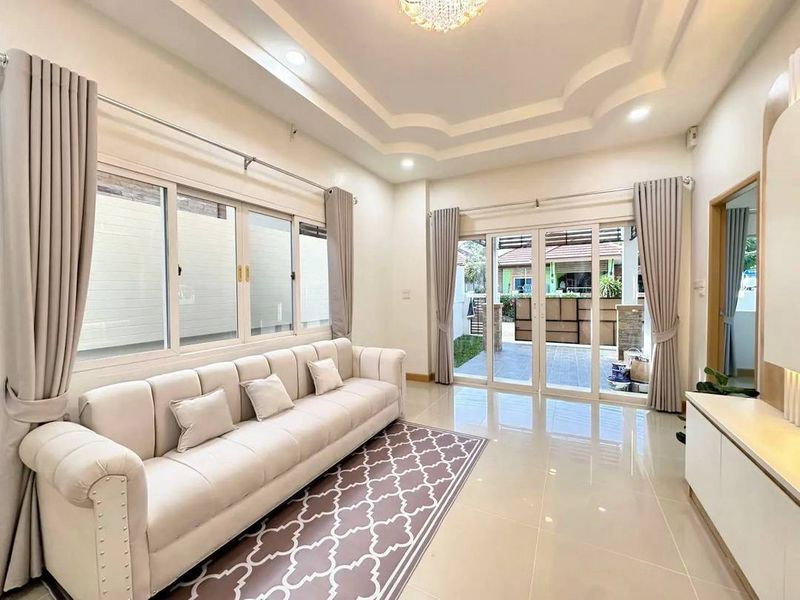รูป บ้านเดี่ยวหลังมุม รีโนเวทใหม่ทั้งหลัง ทำเลดี หมู่บ้านสหภาพ 6 แหลมฉบัง - รูปที่ 4/17
