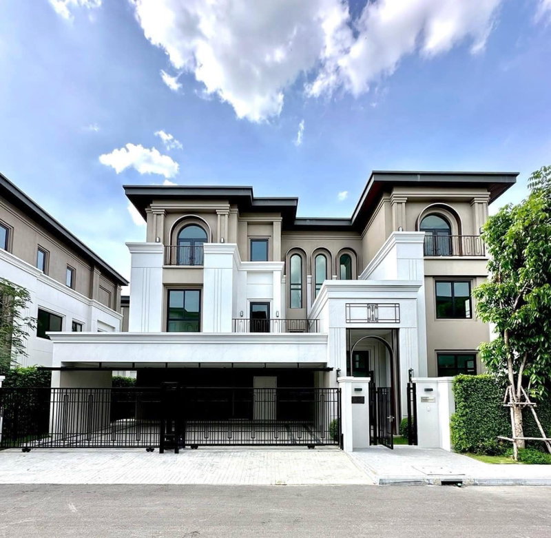 ขายบ้านเดี่ยว : ขายบ้านเดี่ยวหรู Cinq Royal กรุงเทพกรีฑา (Soul Type)  บ้านใหม่ พร้อมลิฟต์ส่วนตัว 