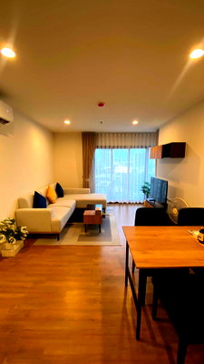 Condos for rent : For Rent: The Line Vibe Phahonyothin, 11th floor, 65 sq m, 2 bedrooms, 2 bathrooms. 5 minute walk from BTS Ha Yaek Lat Phrao station.