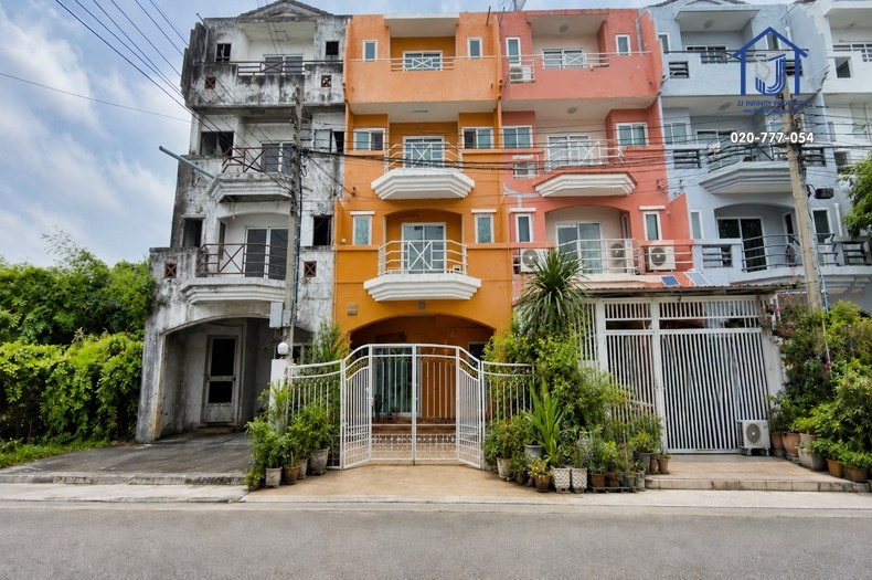 รูป ขายอาคารพาณิชย์ 4 ชั้น เนื้อที่ 28.5 ตร.ว. ซอยสุทธิพงษ์ 3 แยก 5-2 ตกแต่งสวย ใกล้MRT สายสีเหลือง - รูปที่ 1/21