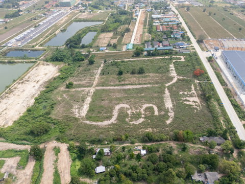 Purple-Zoned Industrial Land for Sale in Nikhom Phatthana, Rayong — 36 Rai 3 Ngan 67.3 Sq.Wah