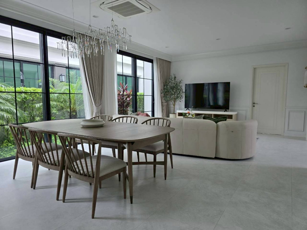 รูป 🏡✨ ให้เช่าคฤหาสน์หรู – ณริณสิริ กรุงเทพกรีฑา 📍 ทำเล Super Luxury ใกล้ Brighton College Bangkok และย่านกรุงเทพกรีฑา - รูปที่ 3/16
