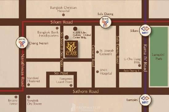 รูป PM038569 ✨Flash Deal ✨ Klass Silom (1Bed 1Bath 33 SQM.) พร้อมอยู่ ! เพียง 25,000 บาทต่อเดือน Tel.0981315848 @propmatch - รูปที่ 11/13