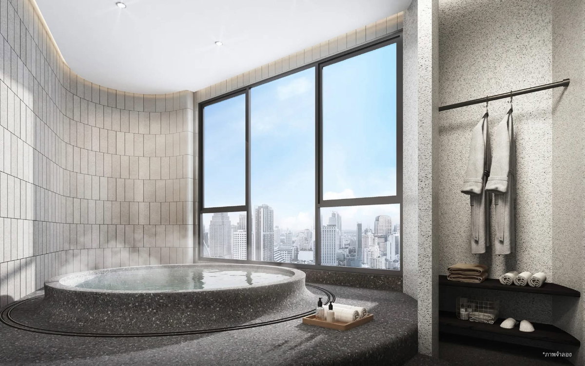 รูป *AP298* 💎 ให้เช่า Reference Sathorn–Wongwianyai | ติด BTS 130 ม. | วิวแม่น้ำ–Asiatique | Private Onsen | 22,000.-/เดือน - รูปที่ 17/22