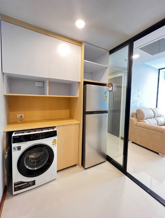 รูป ให้เช่า คอนโดศุภาลัย พรีเมียร์ เจริญนคร Supalai Premier Charoen Nakhon 1 ห้องนอน Plus ขนาด 48 ตร.ม. เครื่องใช้ไฟฟ้าครบ เฟอร์นิเจอร์จัดเต็ม ชั้น7 - รูปที่ 16/18