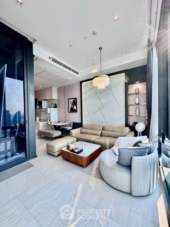 picture High-Floor 2-BR 75 Sqm Ashton Silom, 300m to BTS Chong Nonsi (ID 3062321) - 3/17