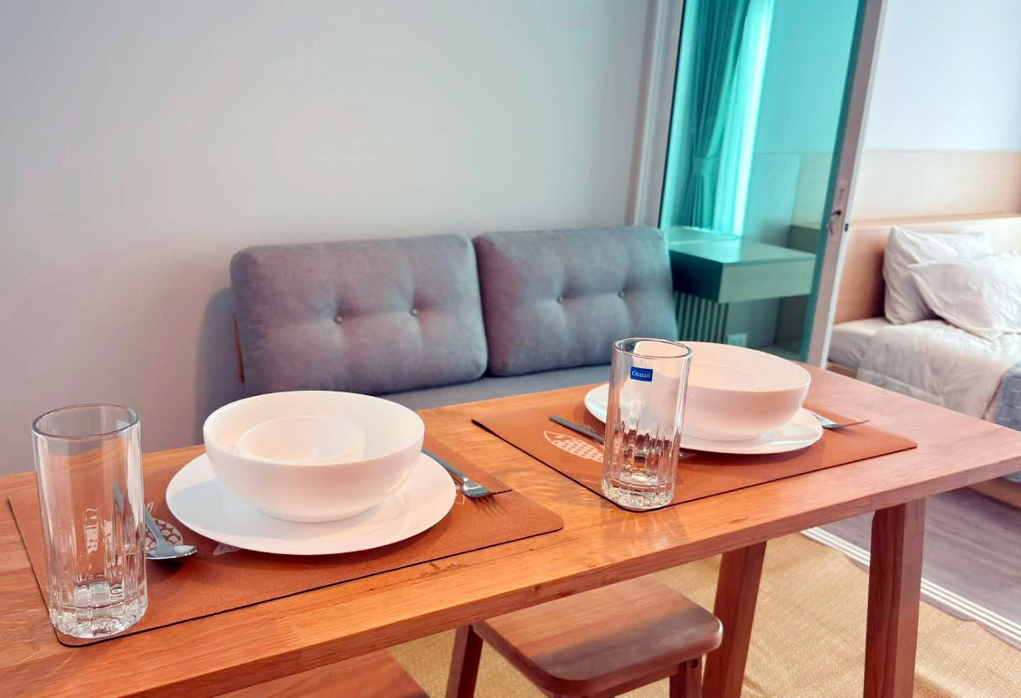รูป ***ให้เช่า Regent Home บางนา (ห้องสวย!!! + ตกแต่งสไตล์ Muji) *รับโปรพิเศษ* LINE : @Feelgoodhome (มี@หน้า) - รูปที่ 4/15