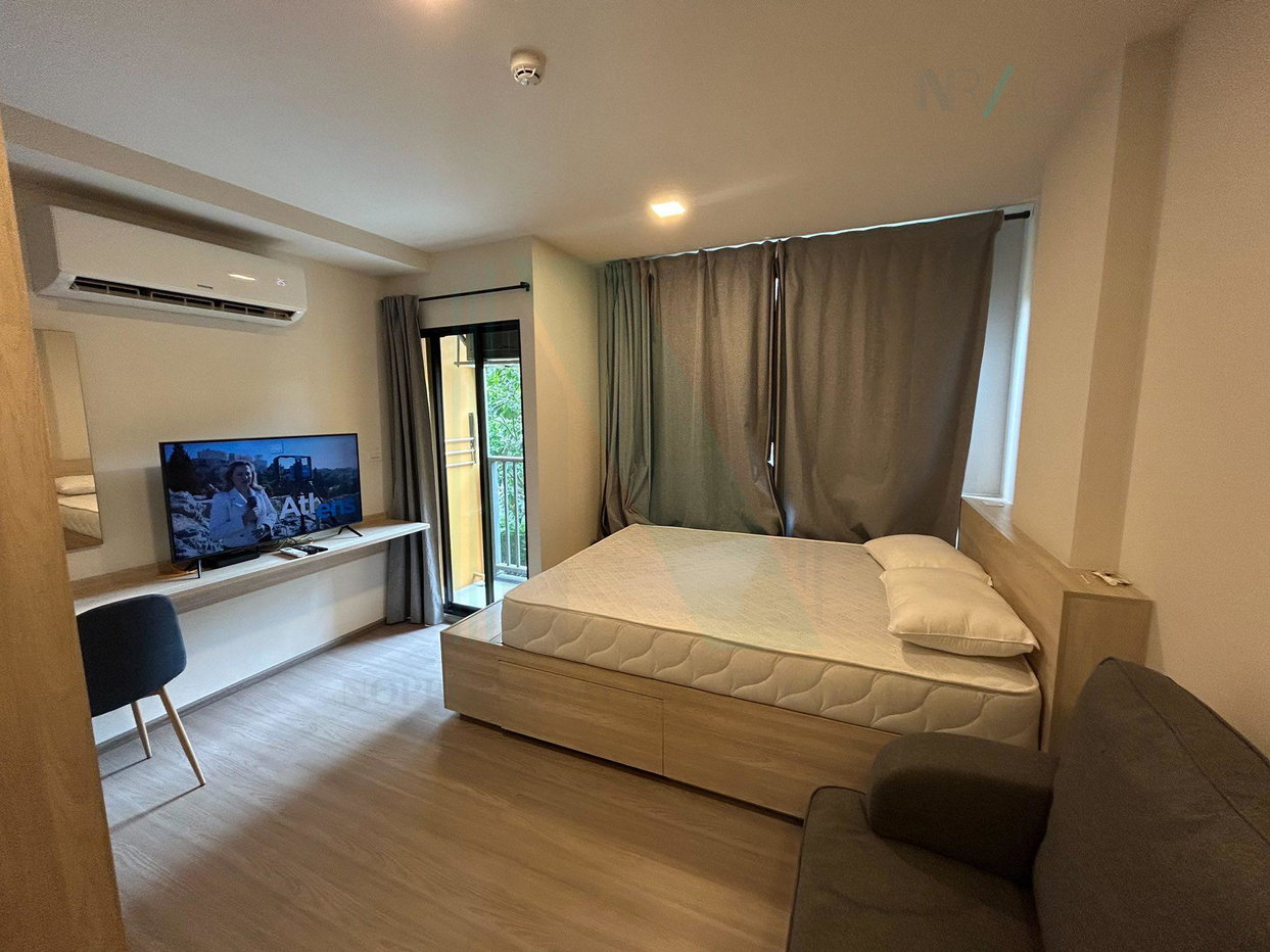 picture For Rent Condo THE MUVE BANGKHAE Building 1, Floor 2,Studio, Room size 23 sqm - 1/8