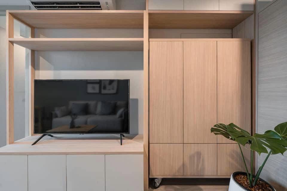 รูป ⛅️คอนโด Life Ladprao 1 ห้องนอน 35 ตร.ม. ห้องมุม unit พิเศษ วิว Panorama อาคาร A ชั้น 17 🍀 - รูปที่ 7/11