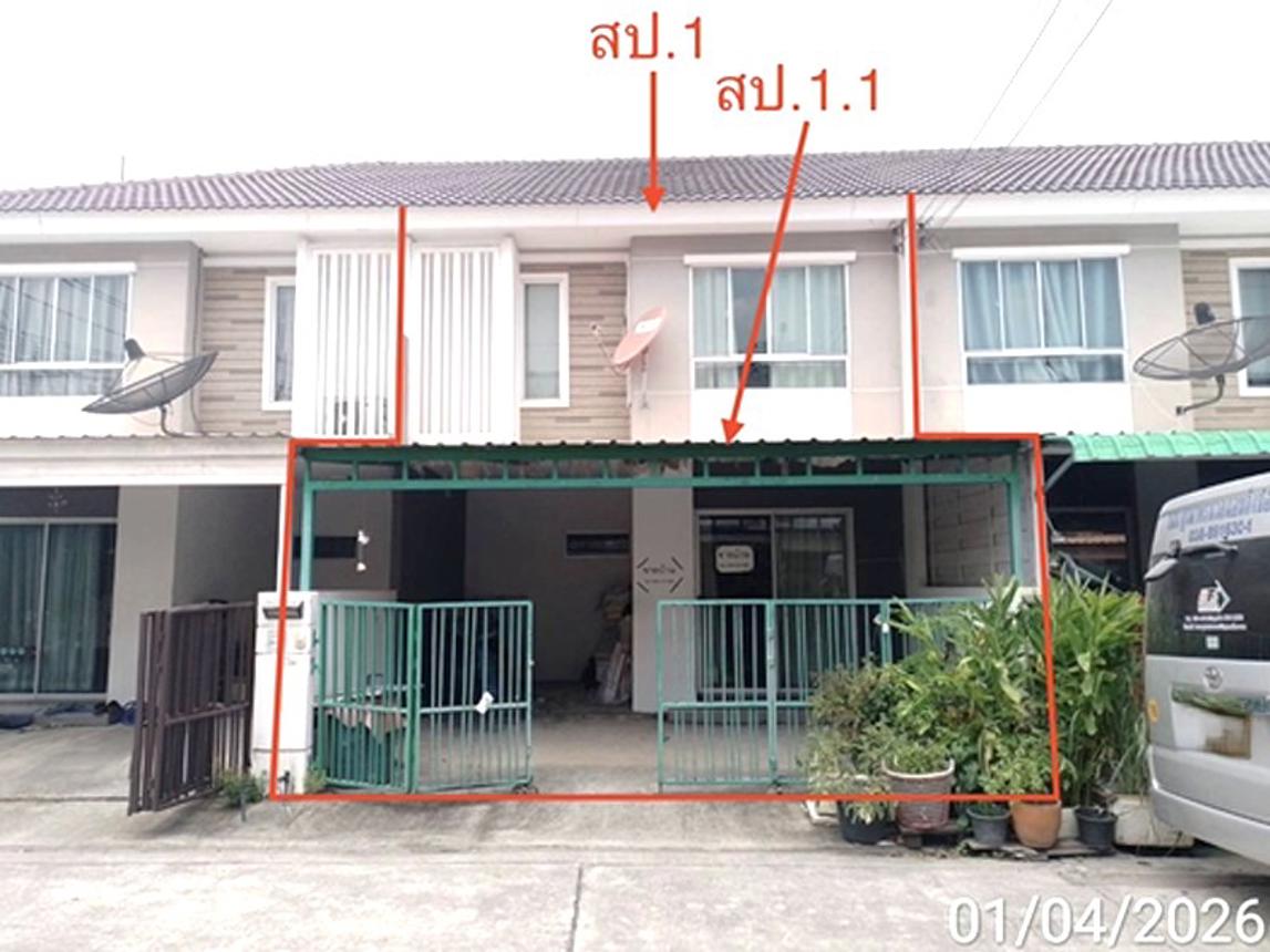 picture TOWN HOUSE 19.8 Sq.w. Si Racha Chonburi for 1.5M - 9/16