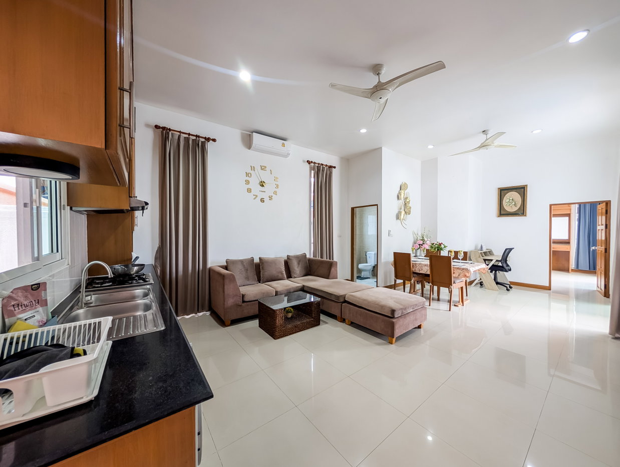 picture Pool Villa for Rent Khao Talo East Pattaya Fully Furnished - 7/24