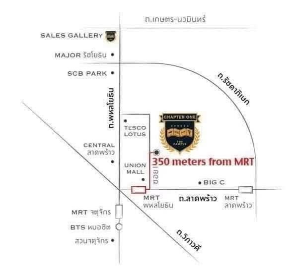 รูป 🤝🏻RB25306 ให้เช่าถูกมาก👍แชปเตอร์ วัน เดอะ แคมปัส ลาดพร้าว 1✅แอดไลน์ @mproperty( มี @ ด้วย) แอดมินตอบไว - รูปที่ 8/14