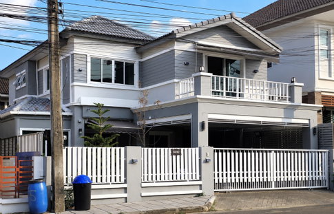 🏡✨ ให้เช่าบ้านเดี่ยว 2 ชั้น พร้อมอยู่ – เรสซิเด้นซ์พาร์ค ชวนชื่น ซิตี้ 📍 ทำเลเชื่อมต่อ รามอินทรา • วัชรพล • คู้บอน