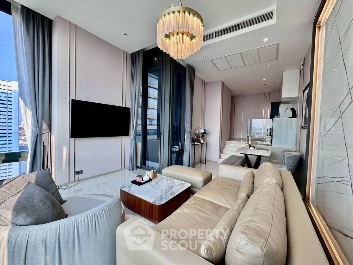 picture High-Floor 2-BR 75 Sqm Ashton Silom, 300m to BTS Chong Nonsi (ID 3062321) - 2/17