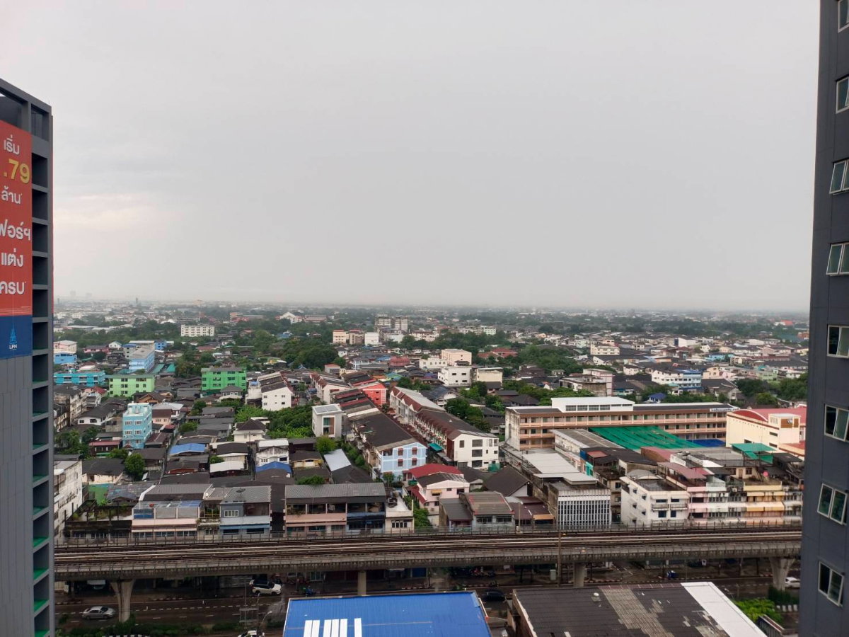 รูป ให้เช่าคอนโดลุมพินีวิลล์จรัญ-ไฟฉาย | ห้องสตูดิโอใกล้ MRT จรัญและ MRT ไฟฉาย | เฟอร์ครบ แต่งสวยสไตล์มินิมอล วิวโล่ง มีเครื่องซักผ้า - รูปที่ 5/6