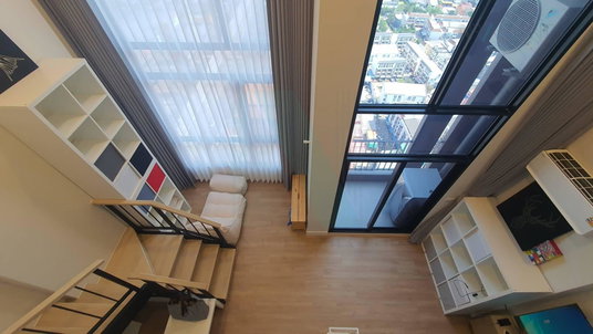 รูปภาพ 🎉 For Rent Condo XIM RAMA 3 - SUKSAWAT Building 1, Floor 34,Duplex, Room size 45 sqm