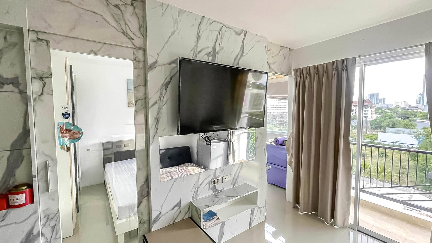 รูป Trio Gems Condo Pattaya for Sale 1 Bedroom Ocean View Jomtien - รูปที่ 3/8