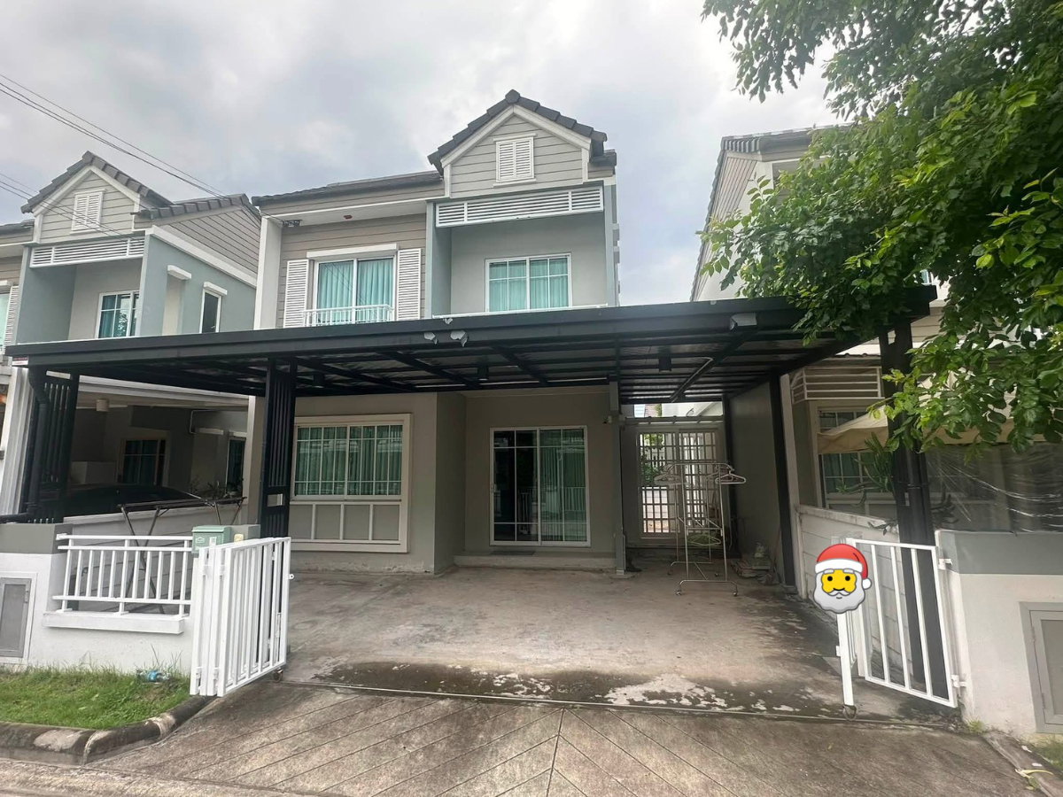 รูป 🏡✨ ให้เช่าบ้านเดี่ยว The Village Bangna – Wongwaen 3 3 ห้องนอน 2 ห้องน้ำ เฟอร์นิเจอร์ครบ พร้อมเข้าอยู่ ทำเลบางนา–วงแหวน เดินทางสะดวก - รูปที่ 1/11