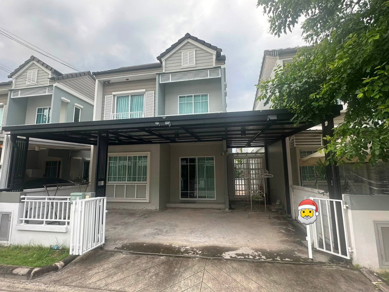 บ้านเดี่ยวให้เช่า : 🏡✨ ให้เช่าบ้านเดี่ยว The Village Bangna – Wongwaen 3 3 ห้องนอน 2 ห้องน้ำ เฟอร์นิเจอร์ครบ พร้อมเข้าอยู่ ทำเลบางนา–วงแหวน เดินทางสะดวก