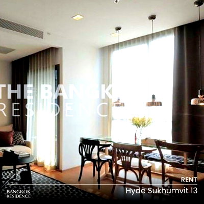 Condos for rent : Rental Condo 💎 Hyde Sukhumvit 13, 1BR 45 sq.m. 30K, ⭐ Beautifully Furnished, Good Price, Near Bts Nana 