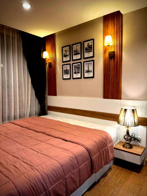 Condos for rent 700 Year Sports Arena Chiang Mai : Condo for rent, Trams Condominium Jed Yod, next to Jed Yod Plaza, near CMU, Tel. 098-9690236 (Janny)