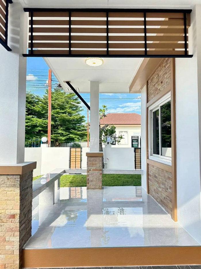 รูป บ้านเดี่ยวหลังมุม รีโนเวทใหม่ทั้งหลัง ทำเลดี หมู่บ้านสหภาพ 6 แหลมฉบัง - รูปที่ 15/17