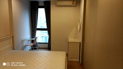 Condos for rent : For Rent IDEO Q Ratchathewi, 34 sq.m., 1 bedroom, 1 bathroom. East-facing with a city view; fully furnished.