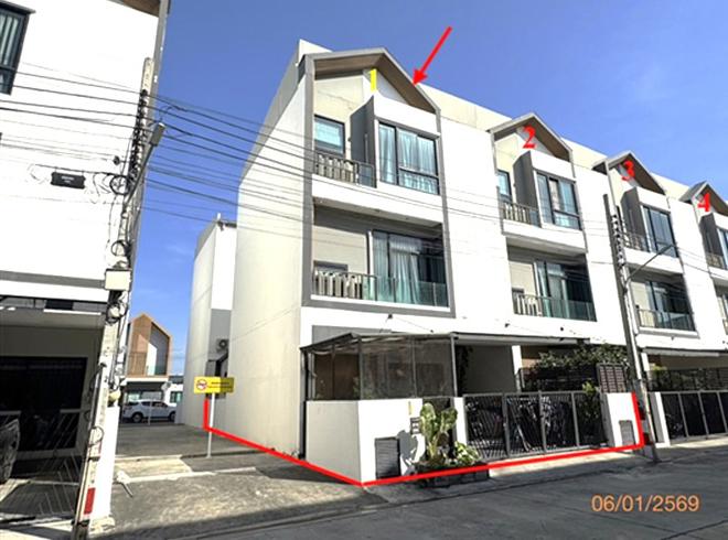 รูป ทาวน์เฮ้าส์ 26.6 ตร.วา มิวส์ เทียนทะเล 15 เขตบางขุนเทียน กรุงเทพมหานคร 4.7M - รูปที่ 3/18