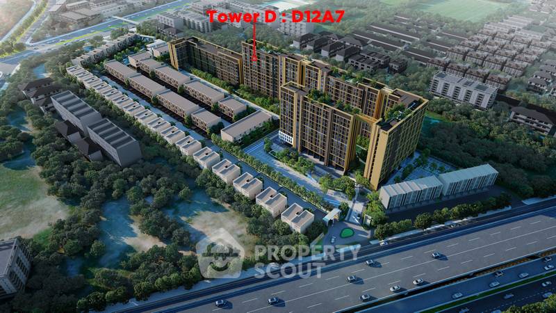picture 1-BR Condo At Nue Connex Don Mueang, 12th Floor, Sanambin (ID 1382839) - 2/11