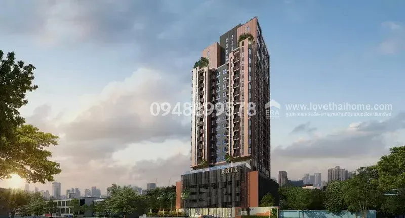 รูป ขายด่วน! บริกซ์ คอนโดมิเนียม (Brix Condominium) จรัญสนิทวงศ์ พื้นที่ 34.58 ตรม. - รูปที่ 16/16
